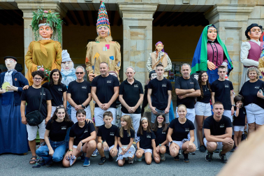 Foto del chupinazo de las fiestas de Etxarri Aranatz 2026