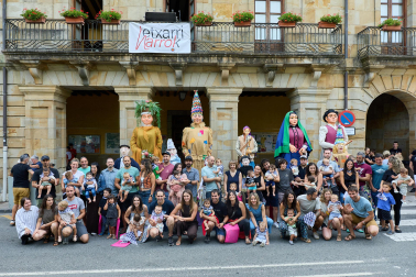 Foto del chupinazo de las fiestas de Etxarri Aranatz 2026