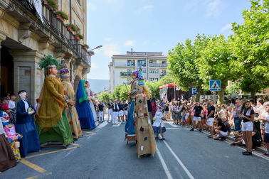 Foto del chupinazo de las fiestas de Etxarri Aranatz 2026