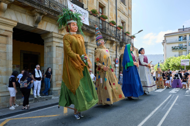 Foto del chupinazo de las fiestas de Etxarri Aranatz 2026