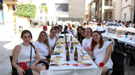 Fotos del cohete de fiestas de Arguedas