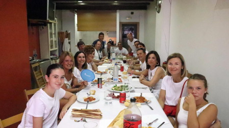 Fotos del cohete de fiestas de Arguedas