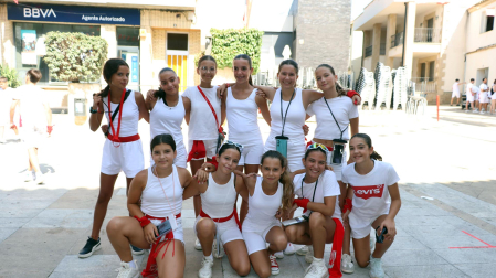 Fotos del cohete de fiestas de Arguedas