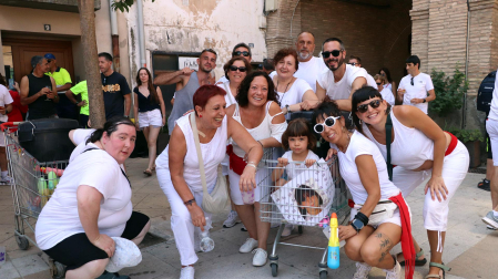 Fotos del cohete de fiestas de Arguedas