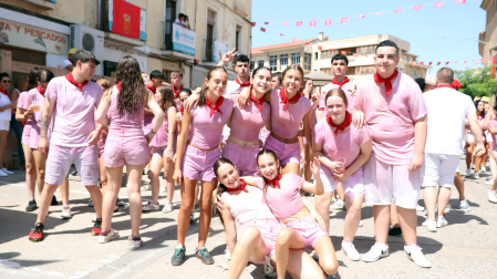 Fotos del cohete de fiestas de Arguedas
