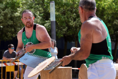 Fotos del campeonato navarro de tronza