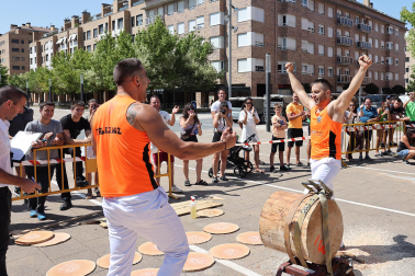 Fotos del campeonato navarro de tronza