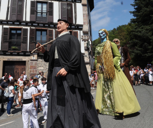 Fotos del inicio de las fiestas de Bera 2026
