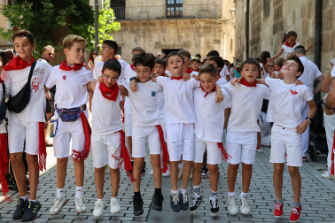 Fotos de la procesión y pañuelada de Estella