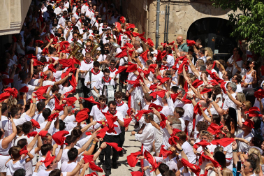 Fotos de la procesión y pañuelada de Estella