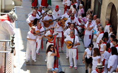 Fotos de la procesión y pañuelada de Estella