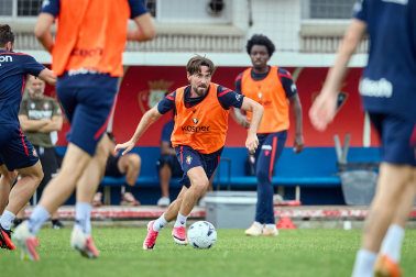Fotos del entrenamiento de Osasuna de este 3 de agosto