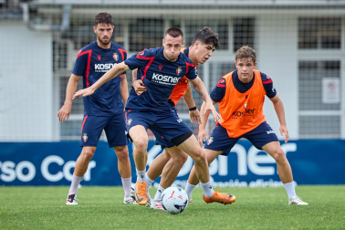 Fotos del entrenamiento de Osasuna de este 3 de agosto
