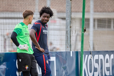Fotos del entrenamiento de Osasuna de este 3 de agosto