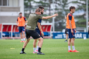 Fotos del entrenamiento de Osasuna de este 3 de agosto