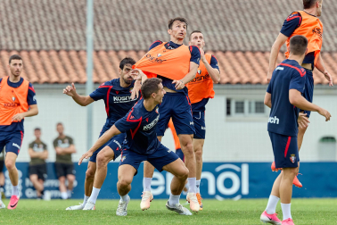 Fotos del entrenamiento de Osasuna de este 3 de agosto