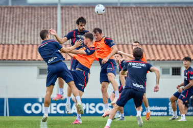 Fotos del entrenamiento de Osasuna de este 3 de agosto