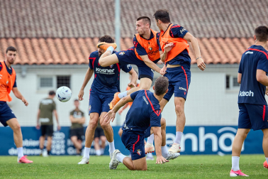 Fotos del entrenamiento de Osasuna de este 3 de agosto