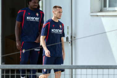 Fotos del entrenamiento de Osasuna de este 3 de agosto