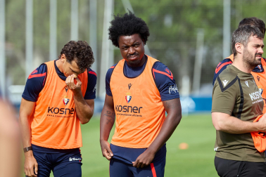 Fotos del entrenamiento de Osasuna de este 3 de agosto