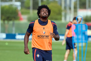 Fotos del entrenamiento de Osasuna de este 3 de agosto