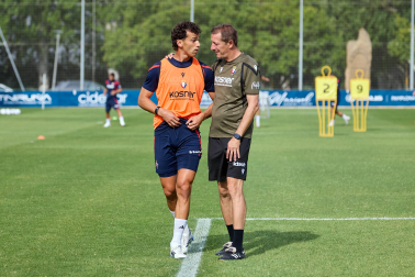 Fotos del entrenamiento de Osasuna de este 3 de agosto