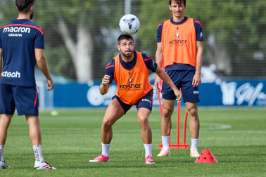 Fotos del entrenamiento de Osasuna de este 3 de agosto
