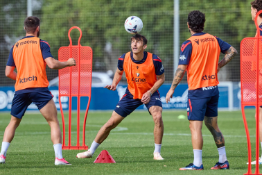 Fotos del entrenamiento de Osasuna de este 3 de agosto
