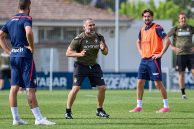 Fotos del entrenamiento de Osasuna de este 3 de agosto