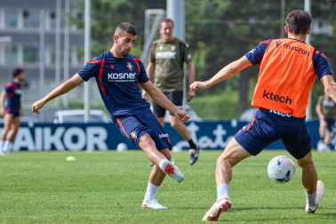 Fotos del entrenamiento de Osasuna de este 3 de agosto