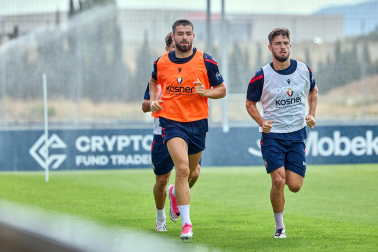 Fotos del entrenamiento de Osasuna de este 3 de agosto