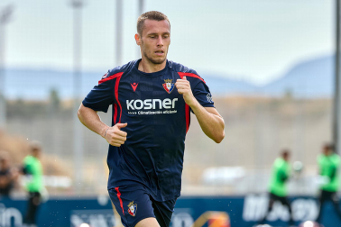Fotos del entrenamiento de Osasuna de este 3 de agosto