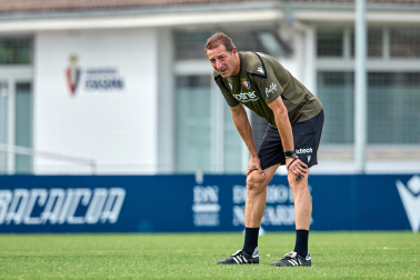 Fotos del entrenamiento de Osasuna de este 3 de agosto