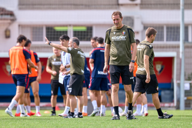 Fotos del entrenamiento de Osasuna de este 3 de agosto