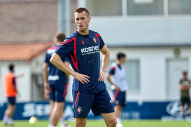 Fotos del entrenamiento de Osasuna de este 3 de agosto
