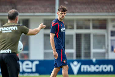 Fotos del entrenamiento de Osasuna de este 3 de agosto