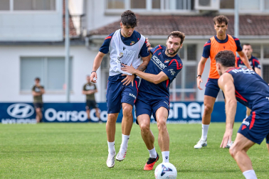 Fotos del entrenamiento de Osasuna de este 3 de agosto