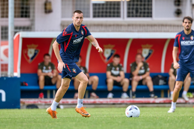 Fotos del entrenamiento de Osasuna de este 3 de agosto