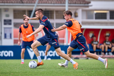 Fotos del entrenamiento de Osasuna de este 3 de agosto