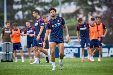 Fotos del entrenamiento de Osasuna de este 3 de agosto