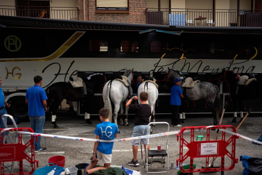 Fotos de la corrida mixta de fiestas de Estella