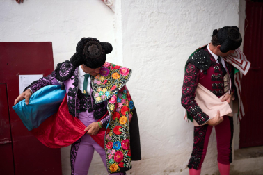 Fotos de la corrida mixta de fiestas de Estella
