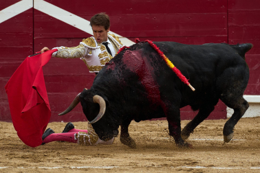 Fotos de la corrida mixta de fiestas de Estella