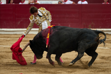 Fotos de la corrida mixta de fiestas de Estella