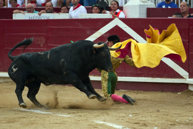 Fotos de la corrida mixta de fiestas de Estella