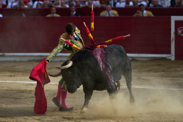 Fotos de la corrida mixta de fiestas de Estella
