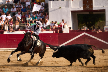 Fotos de la corrida mixta de fiestas de Estella