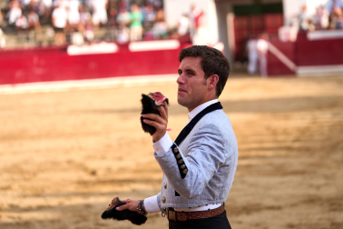 Fotos de la corrida mixta de fiestas de Estella