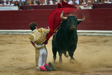 Fotos de la corrida mixta de fiestas de Estella