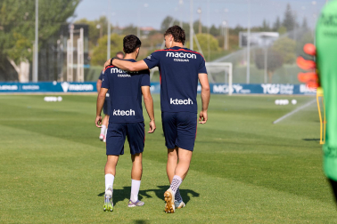 Foto del entrenamiento de Osasuna del 4 de agosto